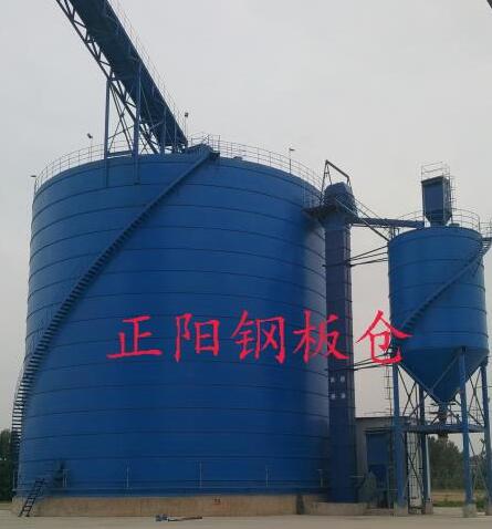 定日大型矿粉钢板库