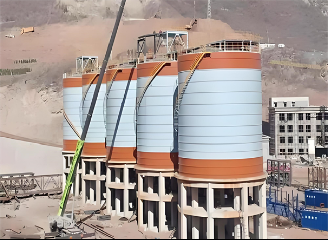 定日高架钢板仓