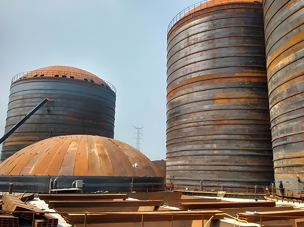 定日焦粉钢板仓